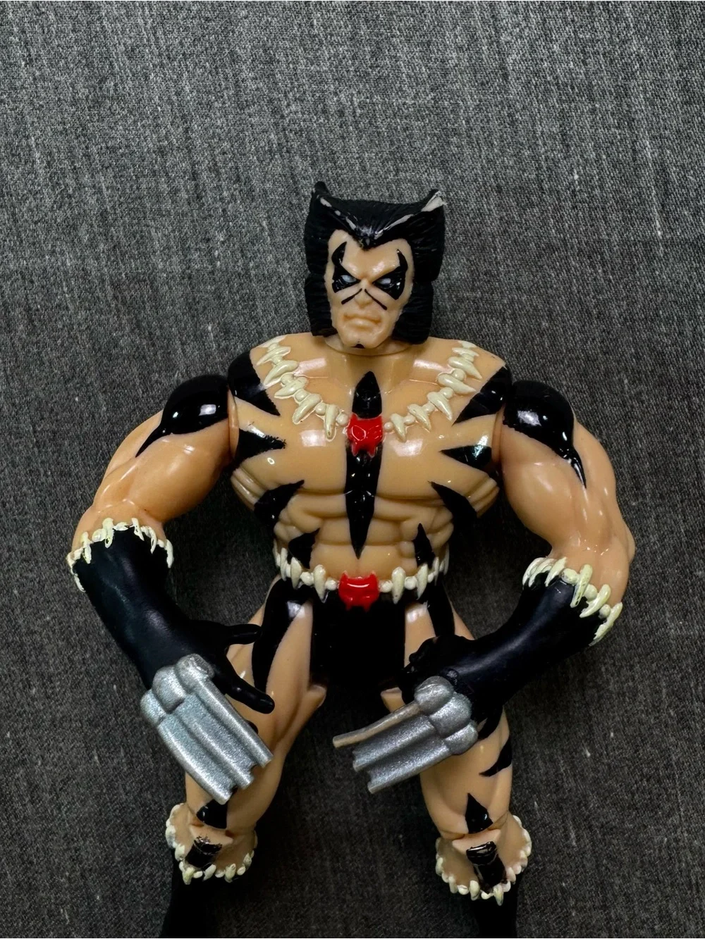 Vintage X-Men Action Figures Lot Toy Biz 1990s Gambit Wolverine Mr Sinister